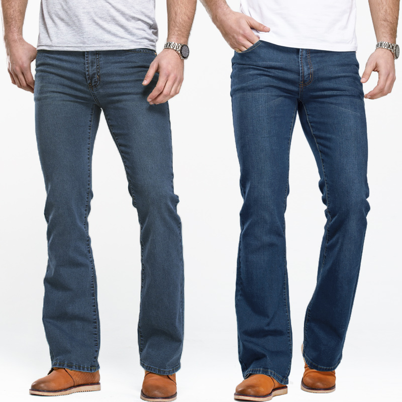 メンズブーツカットジーンズわずかにフレアスリムフィットブルー - Levis Jeans 501 のレビューと価格