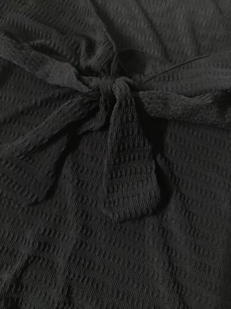 レディース　スイートハートVネック半袖ブラウス　フロントビッ - Crop Top Crochet のレビューと価格